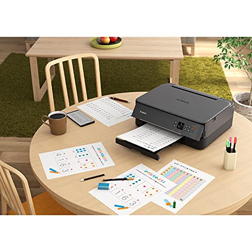 Canon プリンター A4インクジェット複合機 PIXUS TS5430 ブラック 2021年モデル テレワーク向け 4色・一体型・対応インクBC-360/361シリーズ
