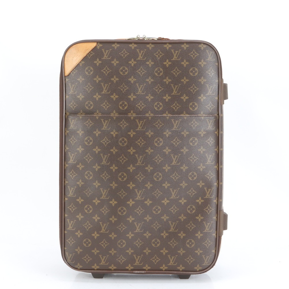 極美品 モノグラム ペガス55 M23294 レザー×コーティングキャンバス スーツケース キャリーケース バッグ 出張 旅行 トランク A4 メンズ RRE CQ38-10 中古 極美品 モノグラム ペガス55 M23294 レザー×コーティングキャンバス スーツケース キャリーケース バッグ 出張 旅行 トランク A4 メンズ RRE CQ38-10 中古