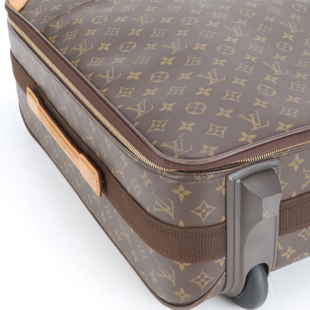 極美品 モノグラム ペガス55 M23294 レザー×コーティングキャンバス スーツケース キャリーケース バッグ 出張 旅行 トランク A4 メンズ RRE CQ38-10 中古 極美品 モノグラム ペガス55 M23294 レザー×コーティングキャンバス スーツケース キャリーケース バッグ 出張 旅行 トランク A4 メンズ RRE CQ38-10 中古