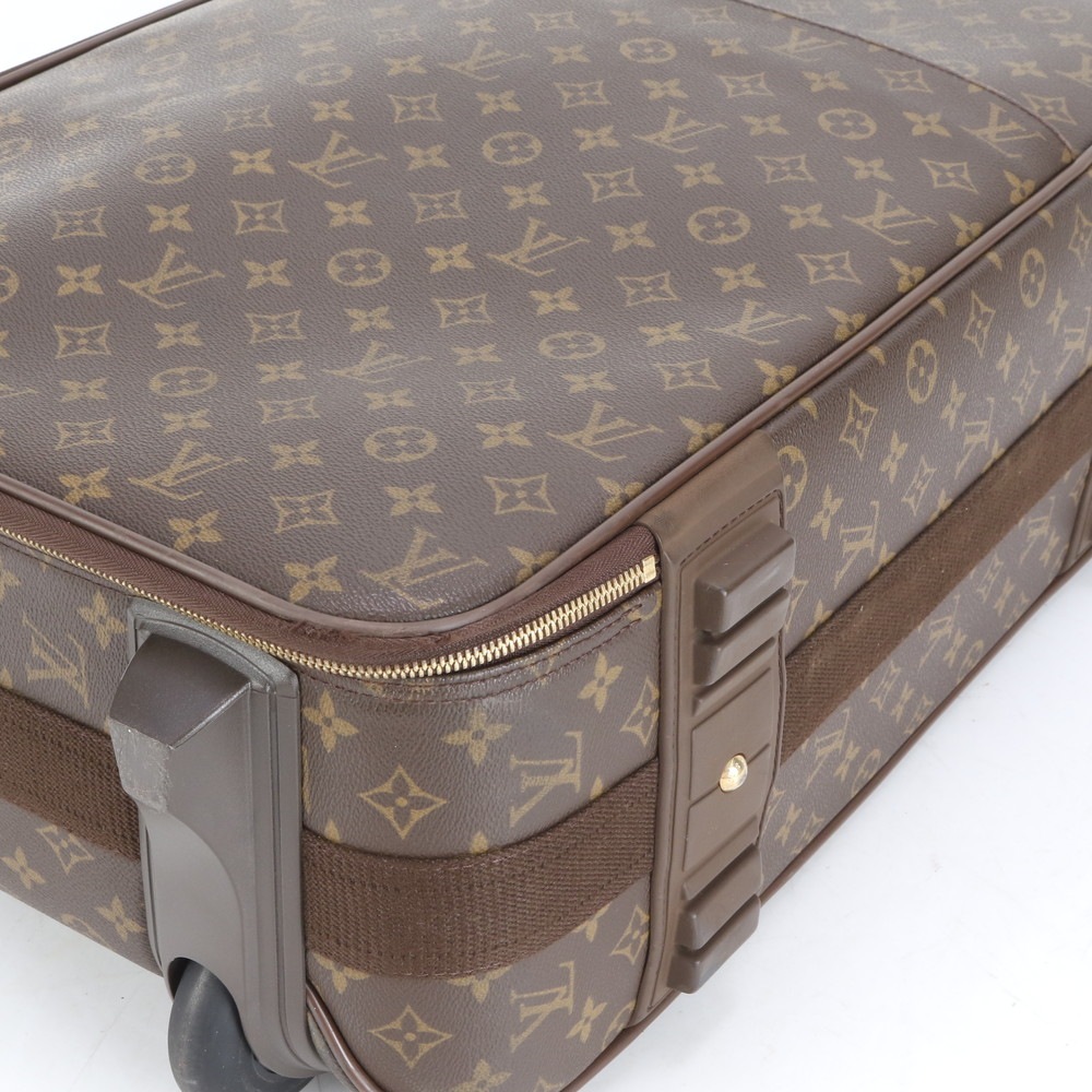 極美品 モノグラム ペガス55 M23294 レザー×コーティングキャンバス スーツケース キャリーケース バッグ 出張 旅行 トランク A4 メンズ RRE CQ38-10 中古 極美品 モノグラム ペガス55 M23294 レザー×コーティングキャンバス スーツケース キャリーケース バッグ 出張 旅行 トランク A4 メンズ RRE CQ38-10 中古