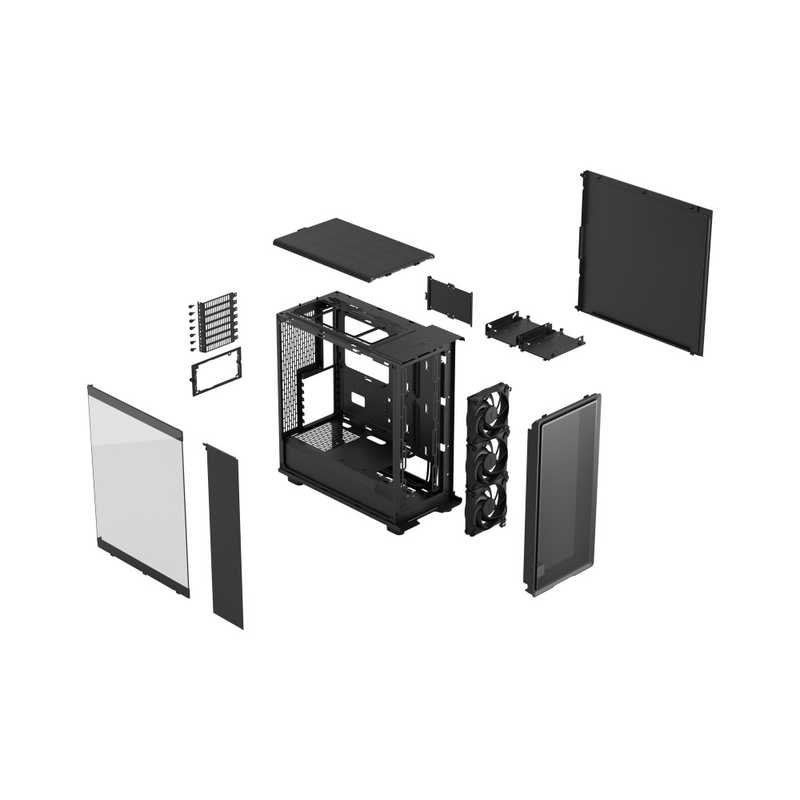 FRACTALDESIGN Epoch Black TG Light tint FD-C-EPO1A-02 FRACTALDESIGN Epoch Black TG Light tint FD-C-EPO1A-02