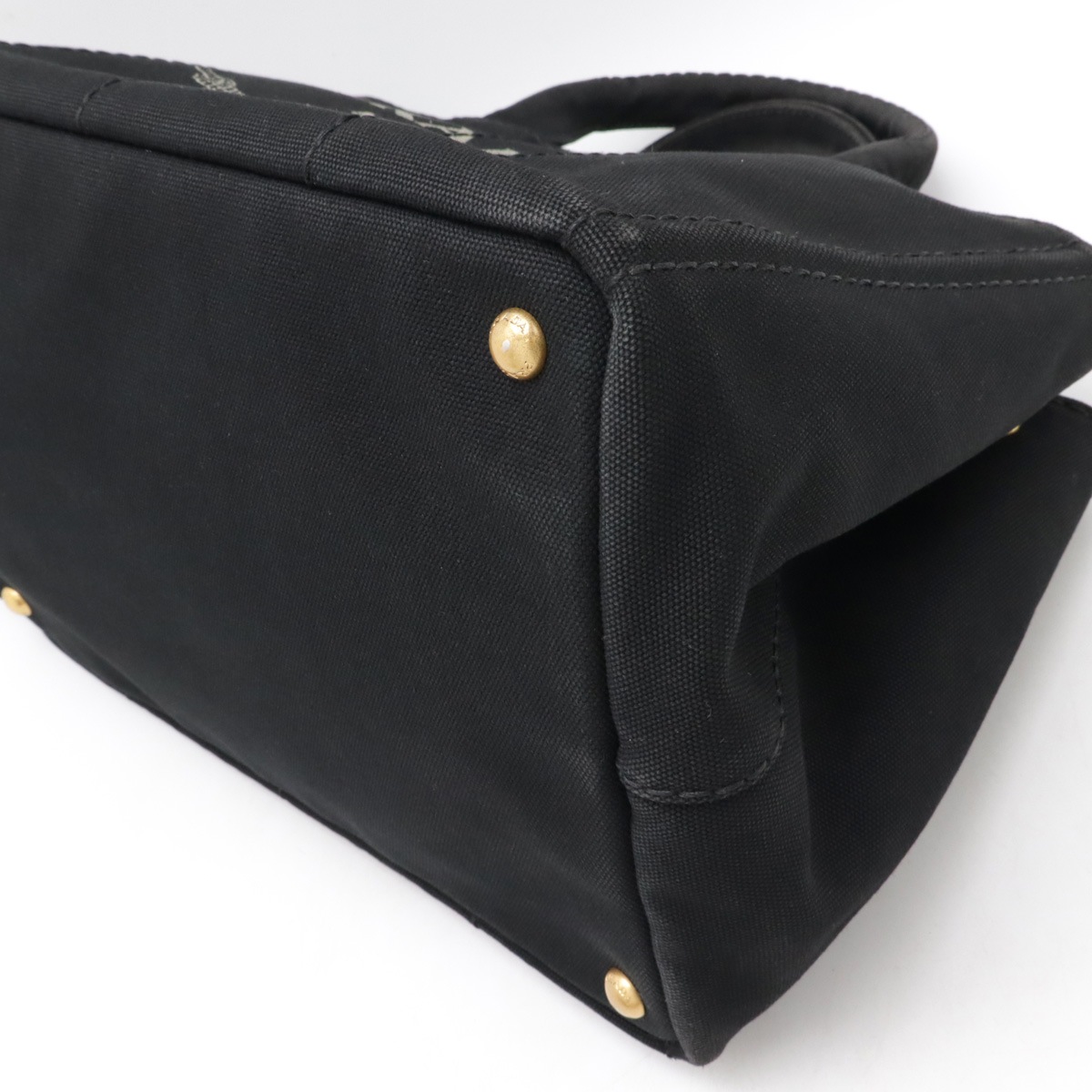 CANAPA カナパ トートバッグ 2WAY ショルダーバッグ キャンバス NERO 黒 ブラック ゴールド金具 国内ブティック購入品 BN264 CANAPA カナパ トートバッグ 2WAY ショルダーバッグ キャンバス NERO 黒 ブラック ゴールド金具 国内ブティック購入品 BN264