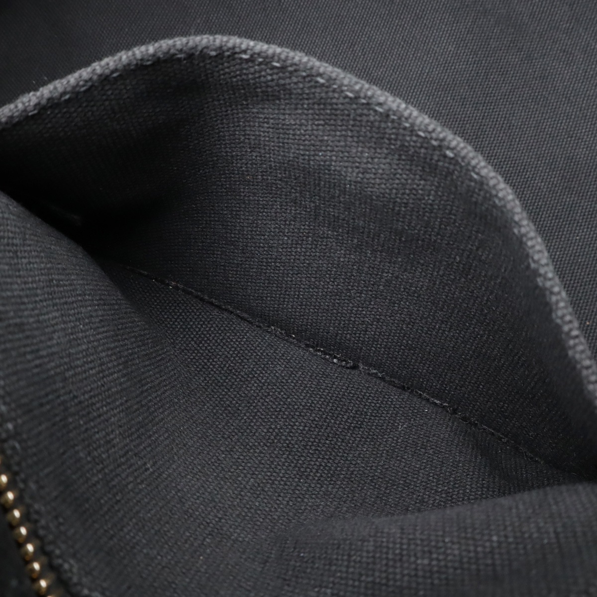 CANAPA カナパ トートバッグ 2WAY ショルダーバッグ キャンバス NERO 黒 ブラック ゴールド金具 国内ブティック購入品 BN264 CANAPA カナパ トートバッグ 2WAY ショルダーバッグ キャンバス NERO 黒 ブラック ゴールド金具 国内ブティック購入品 BN264