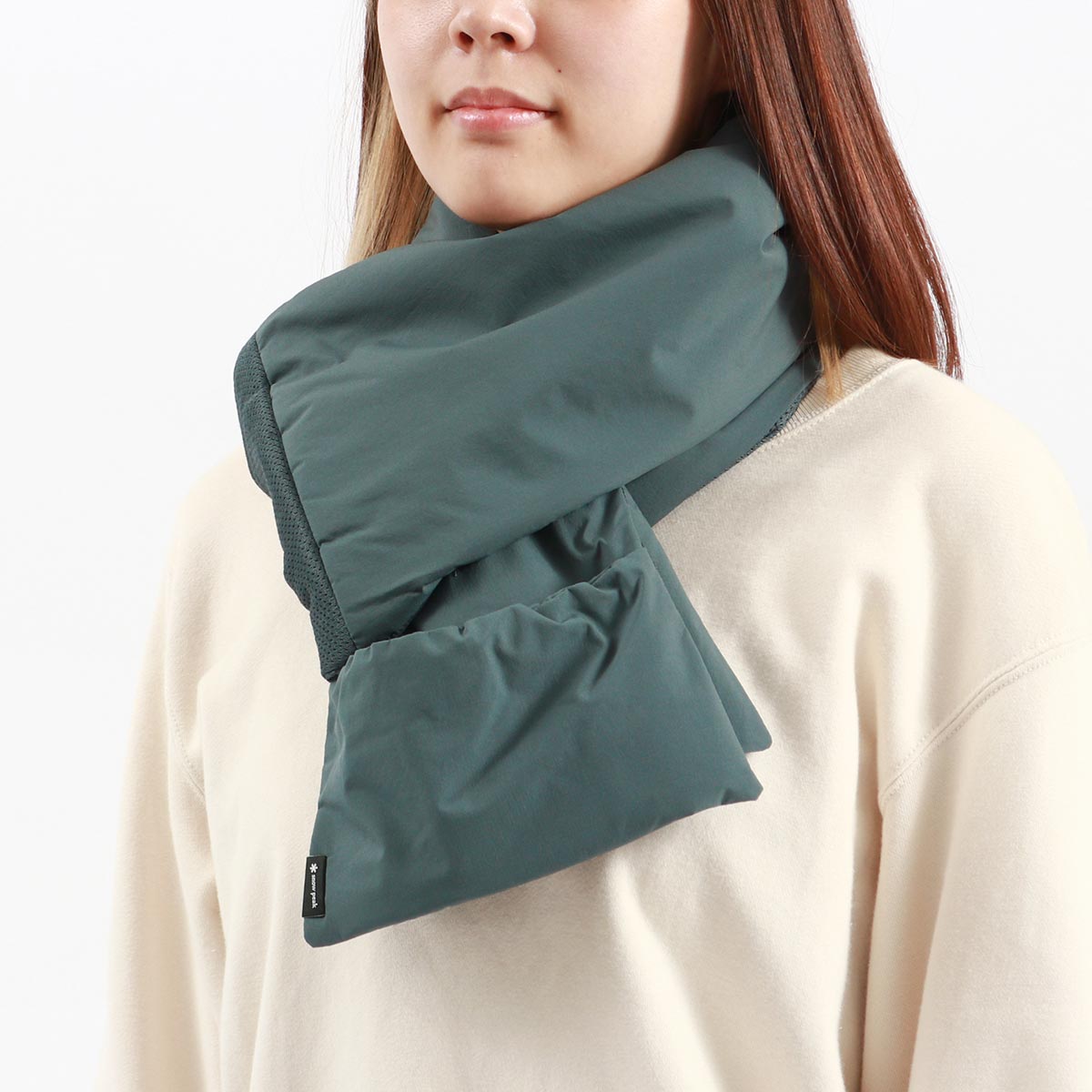 セール マフラー メンズ レディース 薄手 洗える 防水 透湿 防寒 防風 暖かい ショート シンプル 無地 ポケッタブル アウトドア ブランド 2L Octa Stole AC-23AU007