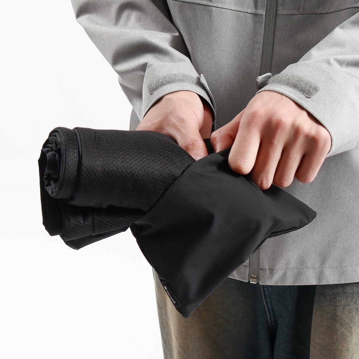 セール マフラー メンズ レディース 薄手 洗える 防水 透湿 防寒 防風 暖かい ショート シンプル 無地 ポケッタブル アウトドア ブランド 2L Octa Stole AC-23AU007