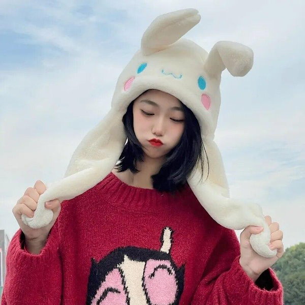 シナモロール 帽子付きぬいぐるみ Qoo10] シナモンロール シナモロール ぬいぐるみ