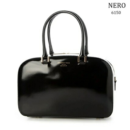 CHRISTIAN VILLA クリスチャンヴィラ ハンド バッグ 2WAY ショルダーバッグ レディース イタリア製 牛革 ガラスレザー 6150 柳橋唯さん着用モデル 6218 新カラー 25SS