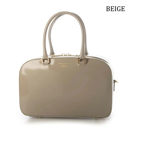 CHRISTIAN VILLA クリスチャンヴィラ ハンド バッグ 2WAY ショルダーバッグ レディース イタリア製 牛革 ガラスレザー 6150 柳橋唯さん着用モデル 6218 新カラー 25SS