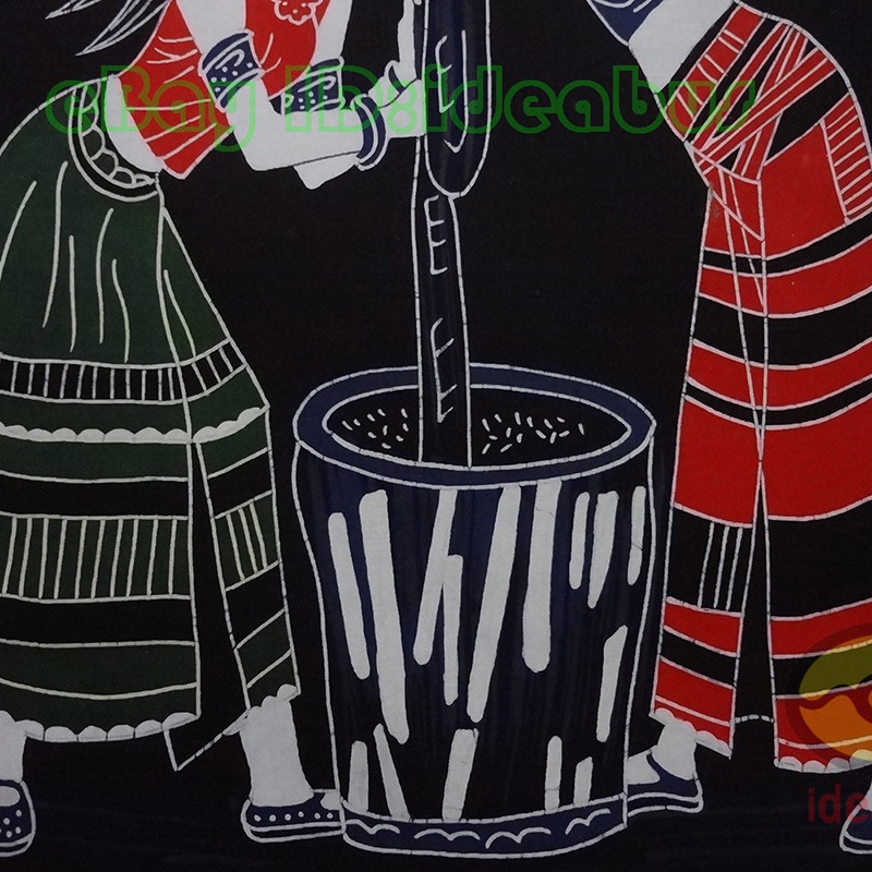 Chinese Painting Style Wall Decor Hanging Scroll Batik Tapestry Mortar Rice Wa Ethnic Girls 140x80cm Chinese Painting Style Wall Decor Hanging Scroll Batik Tapestry Mortar Rice Wa Ethnic Girls 140x80cm