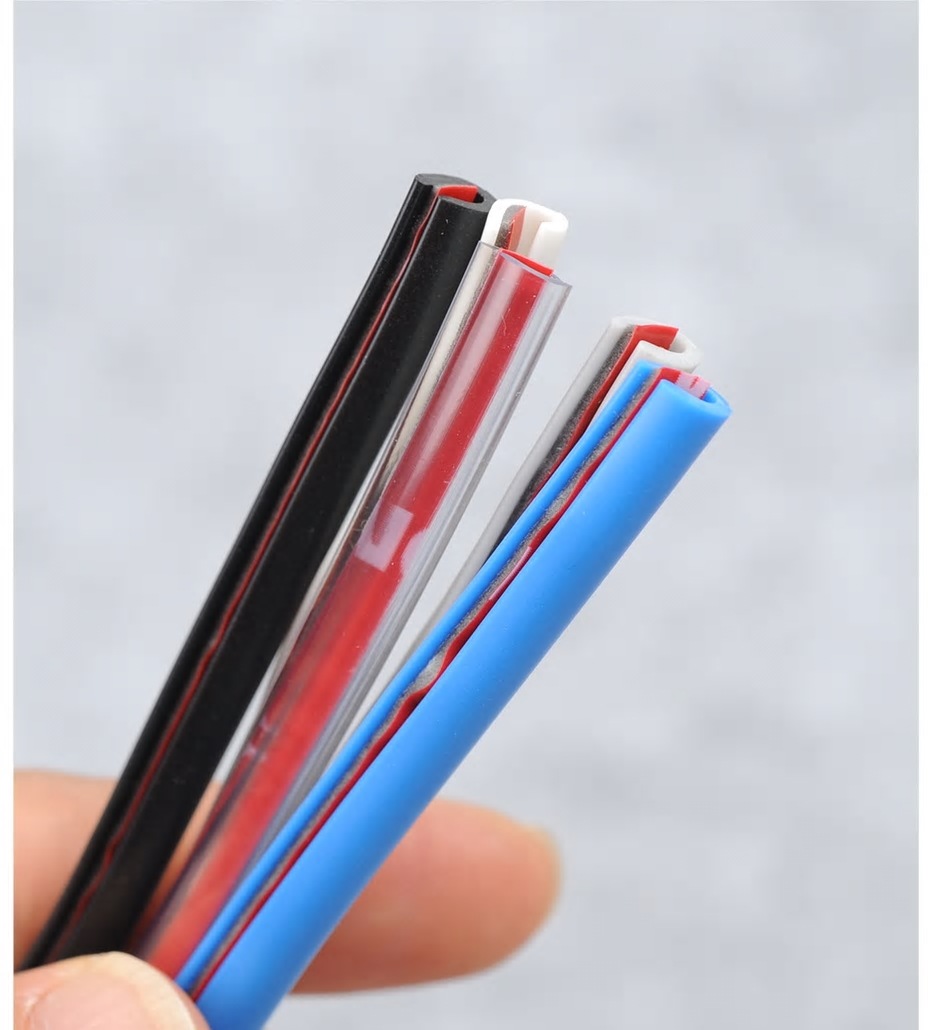 2.5メートル/5メートル/10メートルuタイプユニバーサル車のドア保護エッジガードトリムスタイリン 2.5メートル/5メートル/10メートルuタイプユニバーサル車のドア保護エッジガードトリムスタイリン