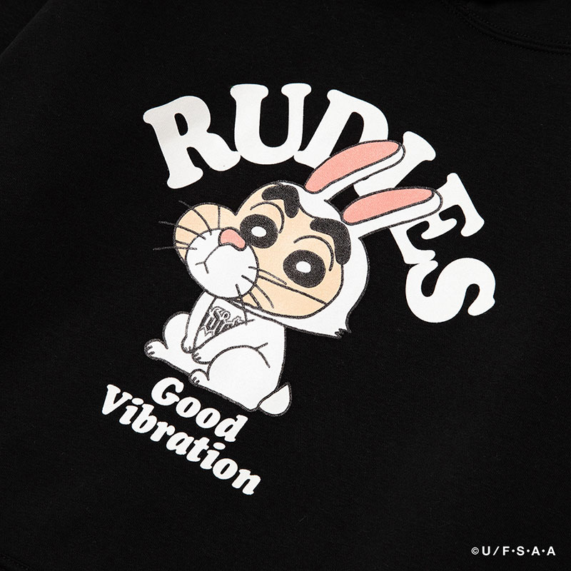 ルーディーズ パーカー RUDIE S プルオーバーパーカー クレヨンしんちゃん コラボ メンズ レディース