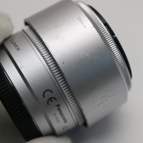 美品 パナソニック LUMIX G 25mm F1.7 ASPH. 単焦点レンズ マイクロフォーサーズマウント 即日発送 土日祝発送OK 18