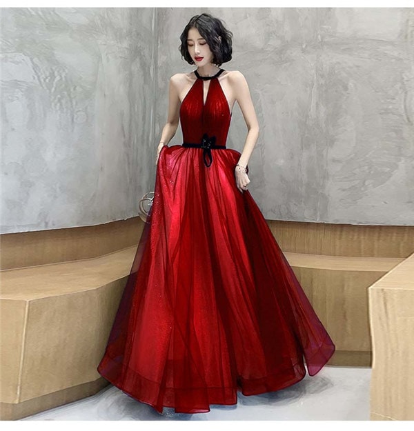 ハイネック 演奏会 袖あり 成人式 同窓会 大人 ピアノ 発表会 Aライン 結婚式 ステージドレス 二次会 母親 ウエディング ハワイ ワンピース 20代 30代 40代 パーティードレス 袖なし ロ