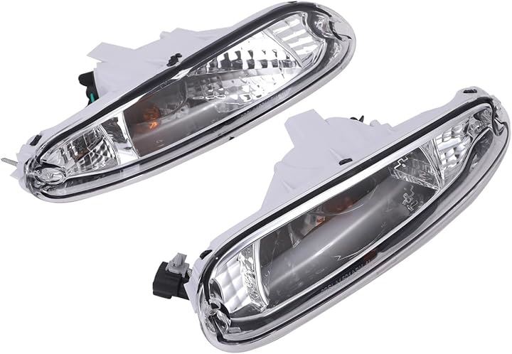 マツダ 用 フロント バンパー コンビ ランプ 左右セット ウインカー ポジション ユーノス ロードスター NA6CE NA8C DPO-112-CR 等 汎用 社外品(クリアーレンズ)