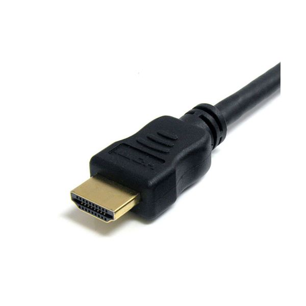 （まとめ）StarTech.com イーサネット対応ハイスピードHDMIケーブル 3m Ultra HD 4K2K対応 オス/オス ブラック HDMM3MHS 1本 3セット