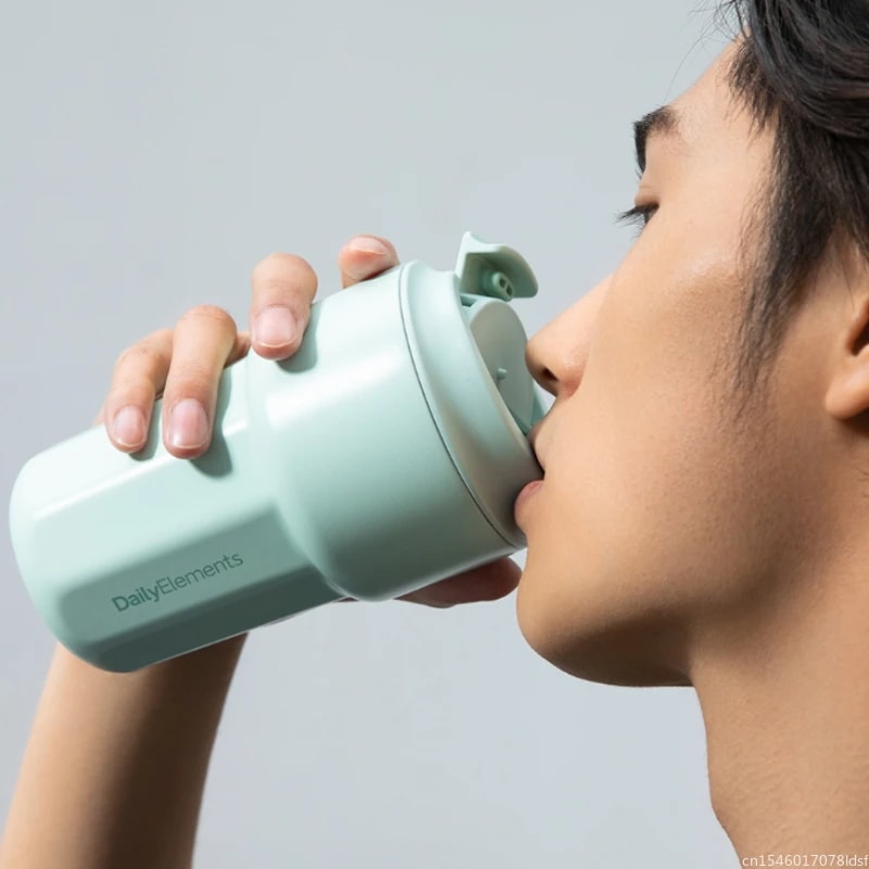 納期21日:Youpin毎日の要素ポータブルウォーターカップコーヒーカップ316ステンレス鋼安全シール420mlコールドストレージサーモカップマウススナップ新しい 納期21日:Youpin毎日の要素ポータブルウォーターカップコーヒーカップ316ステンレス鋼安全シール420mlコールドストレージサーモカップマウススナップ新しい