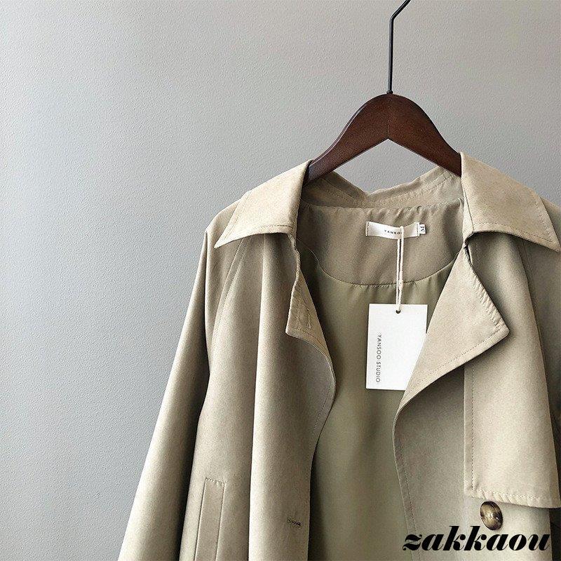 トレンチコート トレンチ コート キャンディスリーブ レディース アウター ショート丈 羽織り ゆったり 大きいサイズ 通勤 体型カバー 無地 おしやれ 通学 OL トレンチコート トレンチ コート キャンディスリーブ レディース アウター ショート丈 羽織り ゆったり 大きいサイズ 通勤 体型カバー 無地 おしやれ 通学 OL