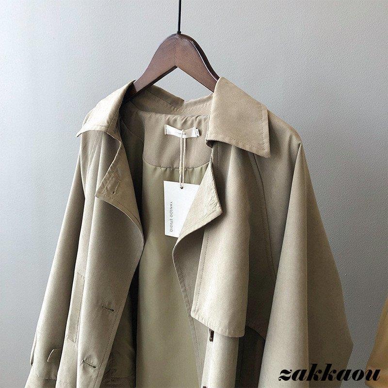 トレンチコート トレンチ コート キャンディスリーブ レディース アウター ショート丈 羽織り ゆったり 大きいサイズ 通勤 体型カバー 無地 おしやれ 通学 OL トレンチコート トレンチ コート キャンディスリーブ レディース アウター ショート丈 羽織り ゆったり 大きいサイズ 通勤 体型カバー 無地 おしやれ 通学 OL