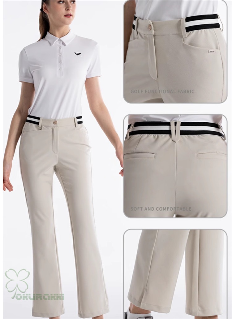 ゴルフウェア レディース ロングパンツ ゴルフ 大きいサイズ