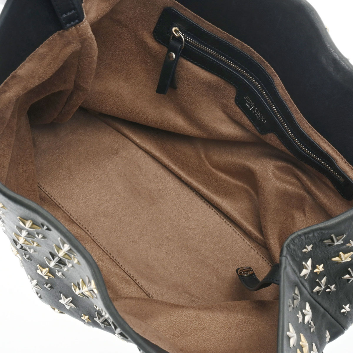 スタースタッズ ブラック レディース レザー トートバッグ Bランク 中古 銀蔵 スタースタッズ ブラック レディース レザー トートバッグ Bランク 中古 銀蔵