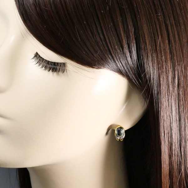 K18 18金 YG ピアス ブルートパーズ ダイヤ 0.018 ×2 ジュエリー 中古 K18 18金 YG ピアス ブルートパーズ ダイヤ 0.018 ×2 ジュエリー 中古