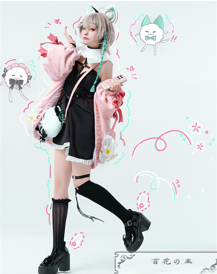 VirtuaReal 風 Aza コスプレ衣装 コスチューム クリスマス ハロウィン 仮装 VTuber にじさんじ バーチャルライバー Vtuber VirtuaReal Aza アザ