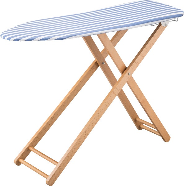 アイロン台L 天然木 ビーチ スチール 粉体塗装 コットン