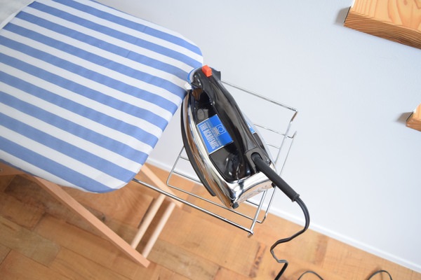 アイロン台L 天然木 ビーチ スチール 粉体塗装 コットン