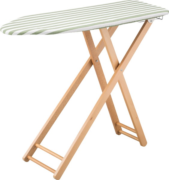 アイロン台L 天然木 ビーチ スチール 粉体塗装 コットン