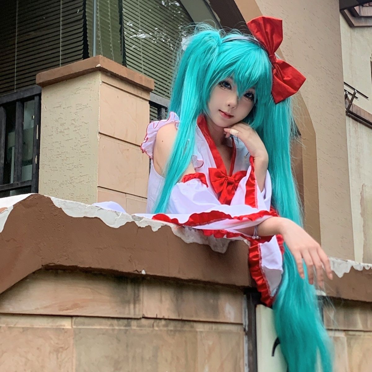 オリジナルの新商品初音宅舞巫女服コスプレ衣装大サイズ巫女服ハロウィーンショー服