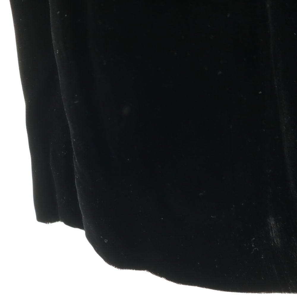 クリスチャンディオール 90s オールド ミモレ丈 ベロア タイトスカート LL ブラック Christian Dior レディース クリスチャンディオール 90s オールド ミモレ丈 ベロア タイトスカート LL ブラック Christian Dior レディース