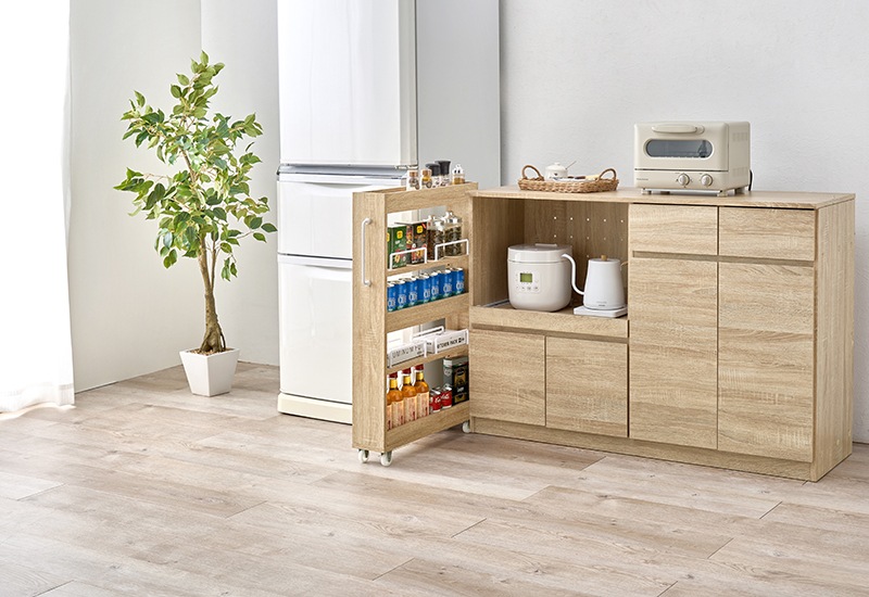 ワゴン すき間収納ワゴン ナチュラル 幅12 高さ85 キッチンワゴン ロータイプ オープン収納 ストッカー キャスター付き 可動棚 スリム すき間収納 ワゴン すき間収納ワゴン ナチュラル 幅12 高さ85 キッチンワゴン ロータイプ オープン収納 ストッカー キャスター付き 可動棚 スリム すき間収納