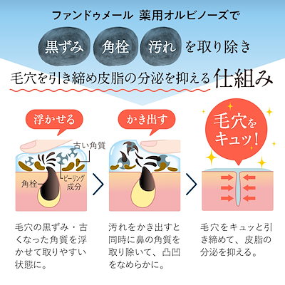 Qoo10] cosmejitan 【在庫限り】 毛穴洗浄 鼻 小鼻 毛穴汚 : スキンケア