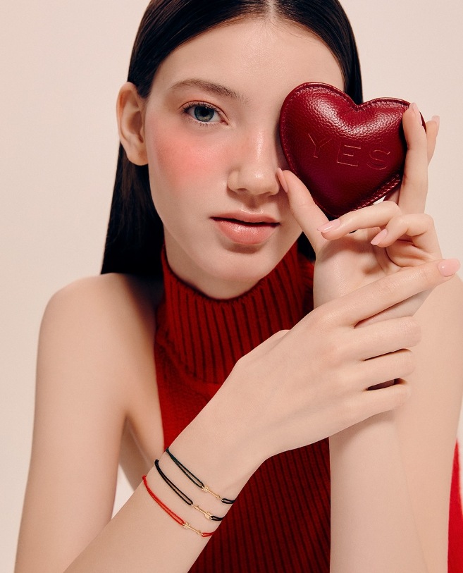 HYERES LOR] Cupid 14K Thread Bracelet ブレスレット