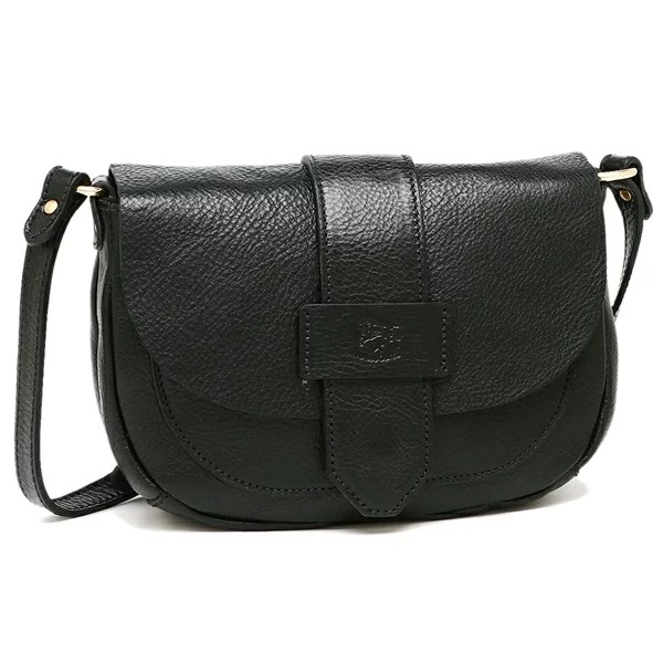 ショルダーバッグ クロスボディバッグ ブラック メンズ レディース IL BISONTE BCR282 PV0001 BK159B ショルダーバッグ クロスボディバッグ ブラック メンズ レディース IL BISONTE BCR282 PV0001 BK159B