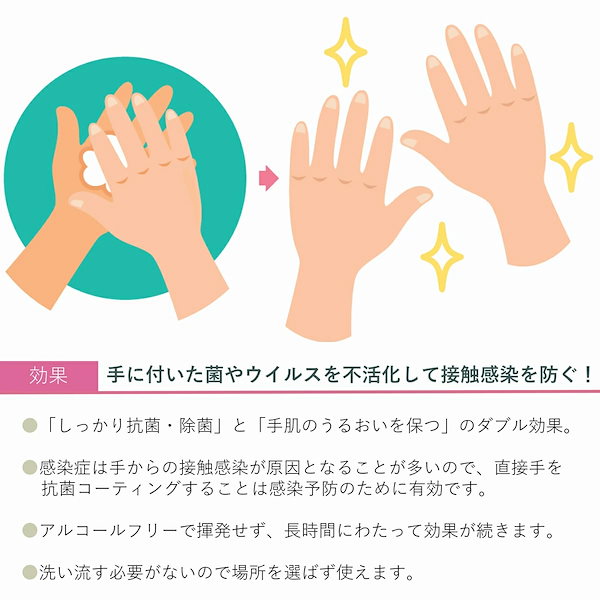 除菌 泡ハンドクリーナー日本製 6本セット 抗菌 アルコールフリー 潤い 手荒れ防止 保湿 消臭 美ラクルハンド 安心 長時間 手肌に優しい