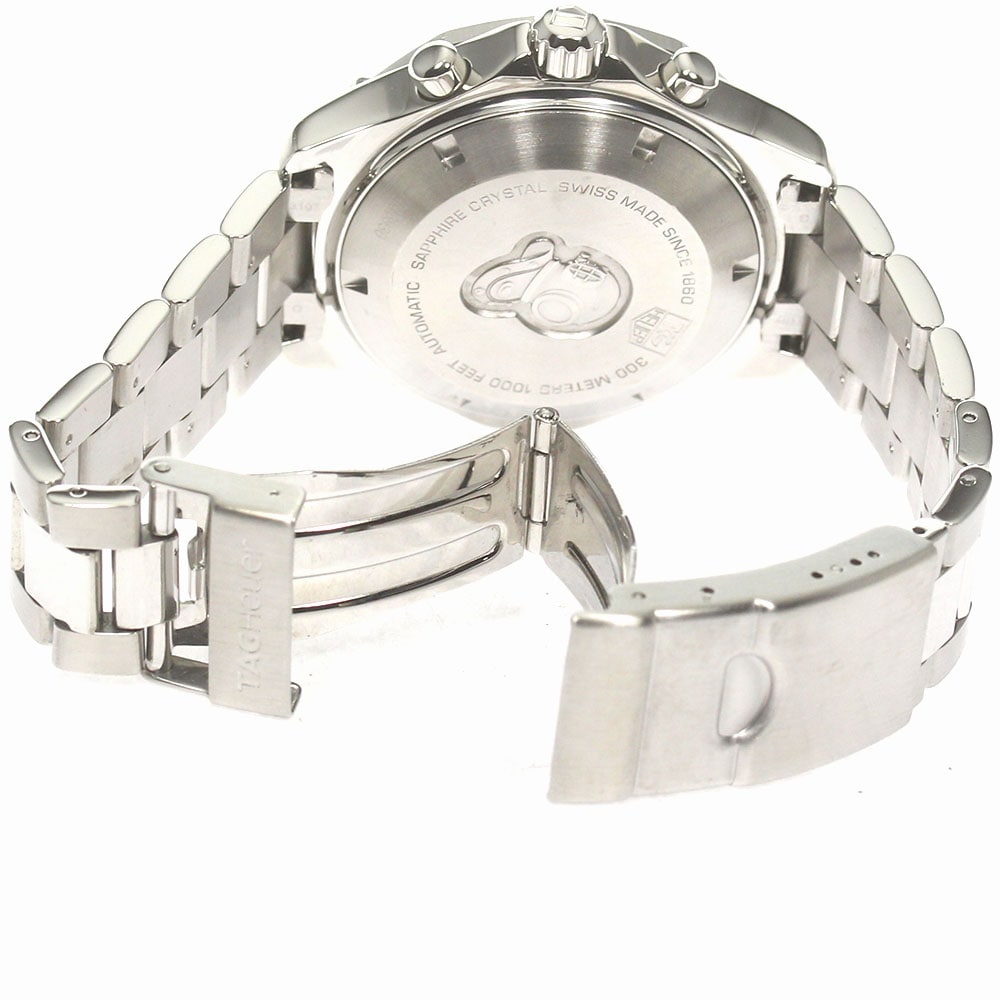 タグホイヤー TAG HEUER CAF2112 アクアレーサー クロノグラフ デイト 自動巻き メンズ _825313【中古】
