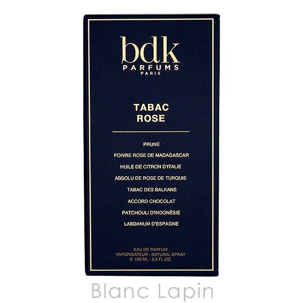 ビーディーケーパルファム BDK Parfums タバックローズ EDP 100ml [450344]