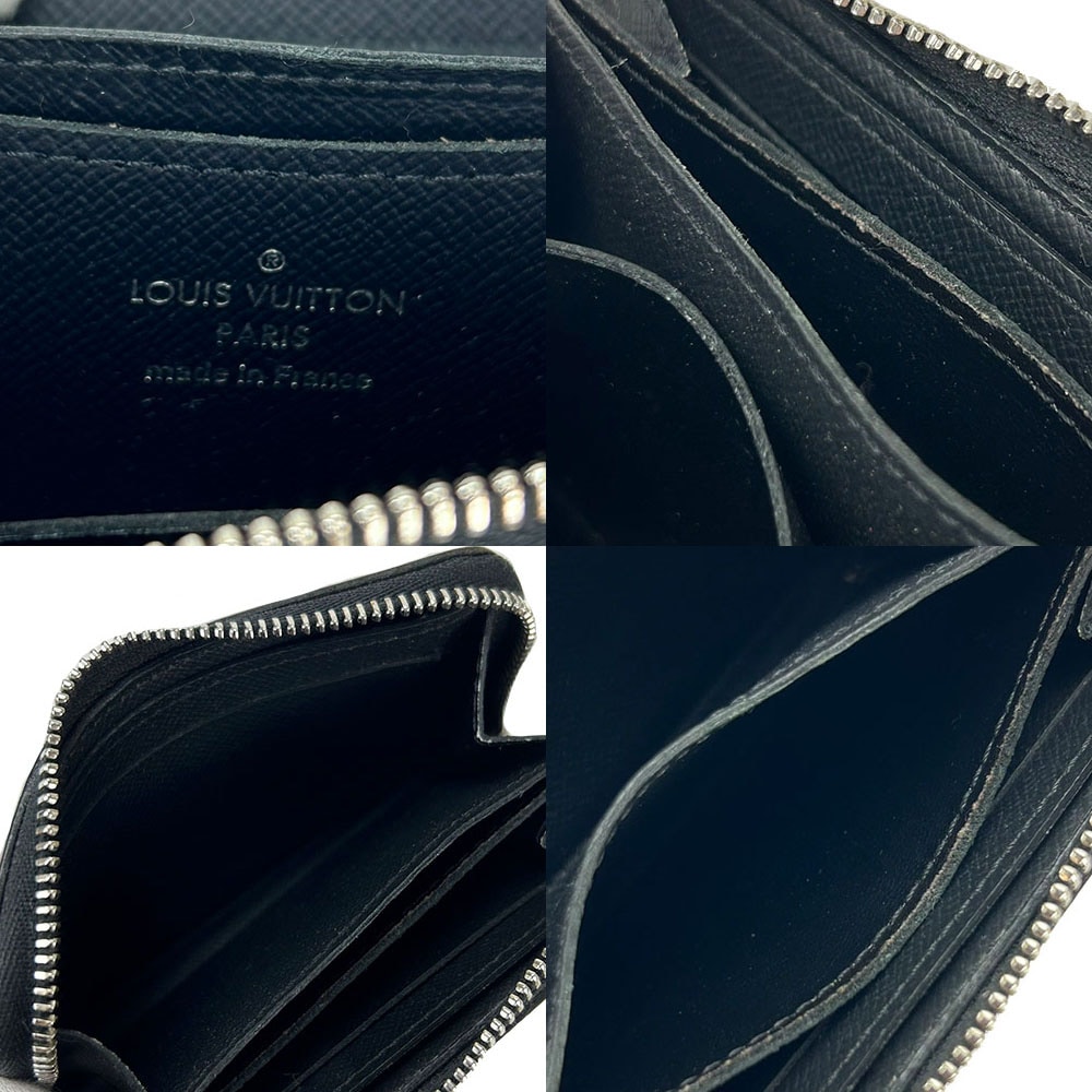中古 ルイヴィトン コインケース ジッピー コインパース M32832 タイガ アルドワーズ コンパクトウォレット ラウンドファスナー 小物 メンズ 男性 ビジネス 大人 LV LOUIS VUITT