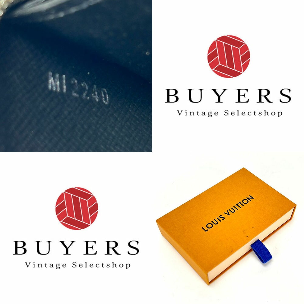 中古 ルイヴィトン コインケース ジッピー コインパース M32832 タイガ アルドワーズ コンパクトウォレット ラウンドファスナー 小物 メンズ 男性 ビジネス 大人 LV LOUIS VUITT