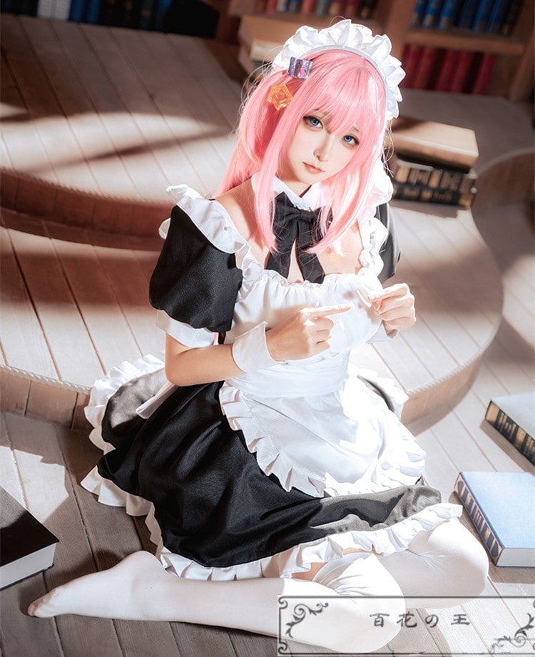 在庫品 ぼっちざろっく 後藤一里 メイド服 コスプレ衣装 コスチューム