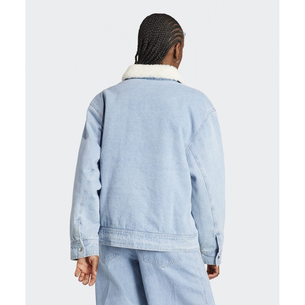 ADIDASデニムジャケット - スカイブルー/ IS5250
