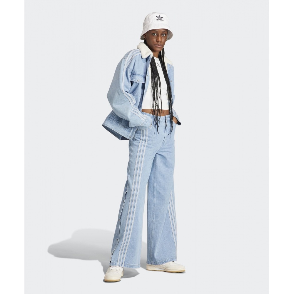 ADIDASデニムジャケット - スカイブルー/ IS5250