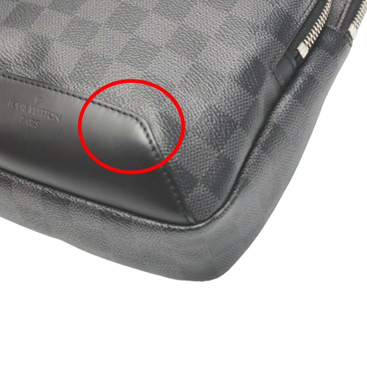 N41719 アヴェニュースリングバッグ 旧型 グラフィット ボディバッグ ブラック