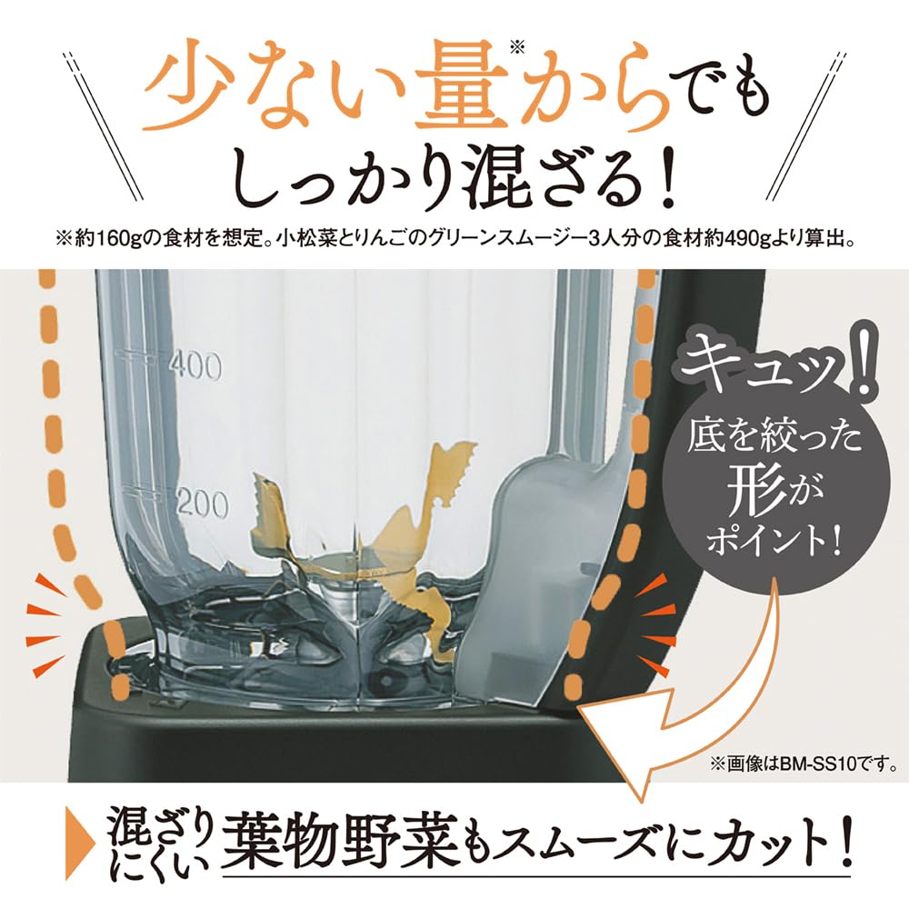 象印マホービン(ZOJIRUSHI) 象印 ミキサー 氷も砕ける 軽くて丈夫 シンプル マット調 1.0L グレージュ BM-SA10AM-HC 象印マホービン(ZOJIRUSHI) 象印 ミキサー 氷も砕ける 軽くて丈夫 シンプル マット調 1.0L グレージュ BM-SA10AM-HC