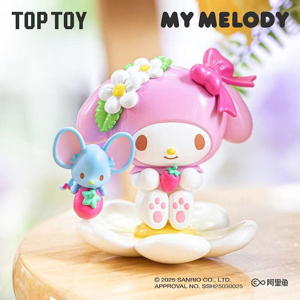 Qoo10] TOPTOY 全6種 サンリオの花意シリーズブラインド
