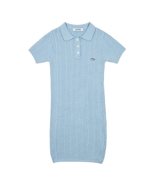 クーポン贈呈/ VL LOGO KNIT OPS /半袖/韓国ファッション/ ワンピース/ドレス クーポン贈呈/ VL LOGO KNIT OPS /半袖/韓国ファッション/ ワンピース/ドレス