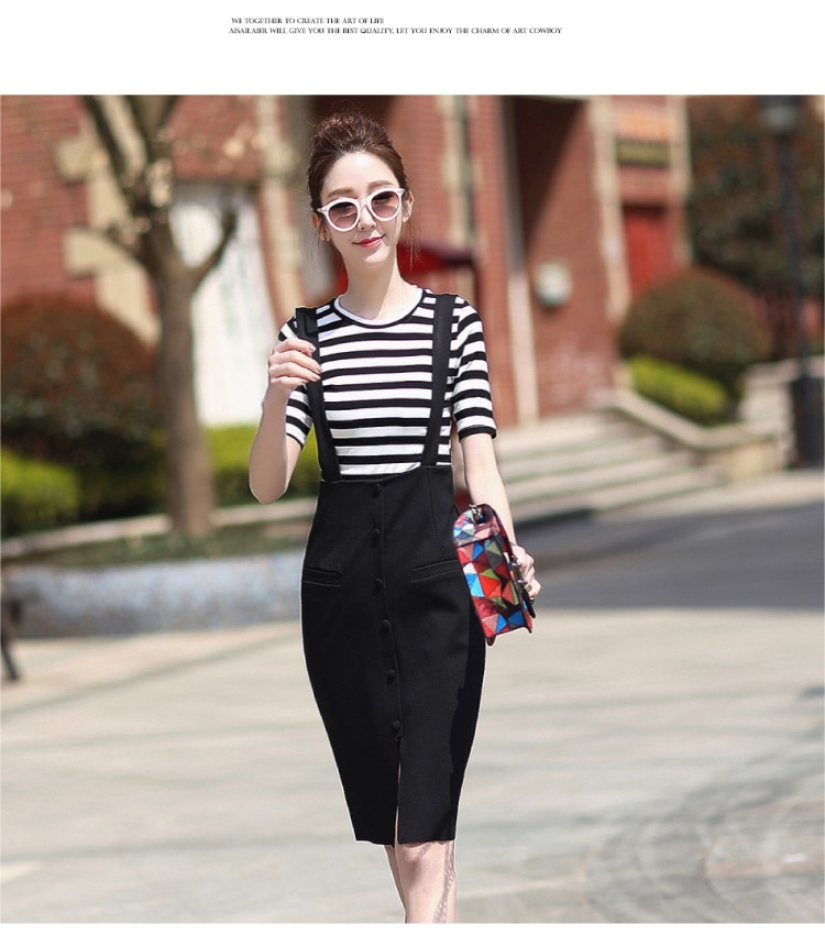 レディース ファッション ワンピース ひざ丈 きれいめ 大きいサイズ セクシー ミモレ おしゃれ 大きめ 夏 春 夏 秋 韓国 20代 30代 40代 体型カバー スリット タイト ボタン 5023