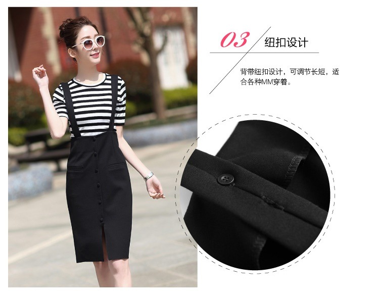 レディース ファッション ワンピース ひざ丈 きれいめ 大きいサイズ セクシー ミモレ おしゃれ 大きめ 夏 春 夏 秋 韓国 20代 30代 40代 体型カバー スリット タイト ボタン 5023