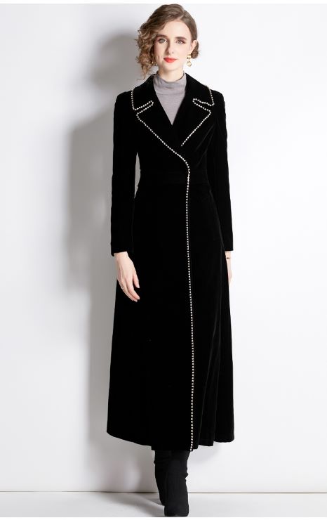 【8,982円クーポン利用で 9/20まで ビジューパイピングデザインロングコート コート コート ロング ロング丈 レディース 春 夏 秋 冬 【8,982円クーポン利用で 9/20まで ビジューパイピングデザインロングコート コート コート ロング ロング丈 レディース 春 夏 秋 冬